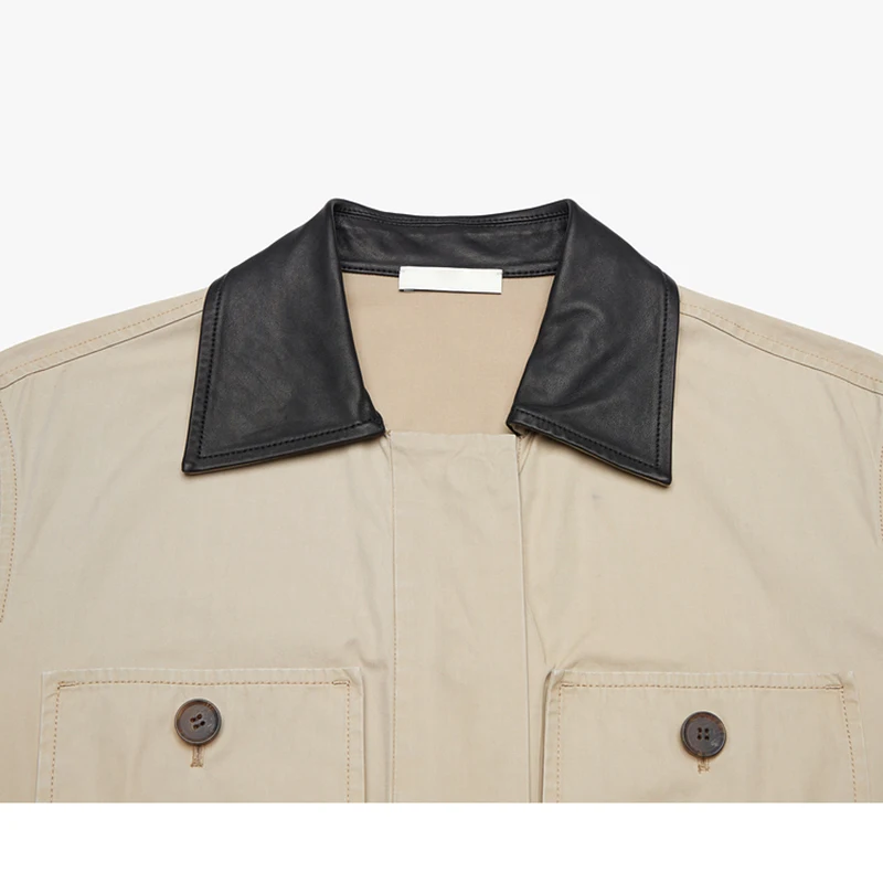 Overalls Protective overalls for women multi-pocket uniform short-sleeved overalls for women