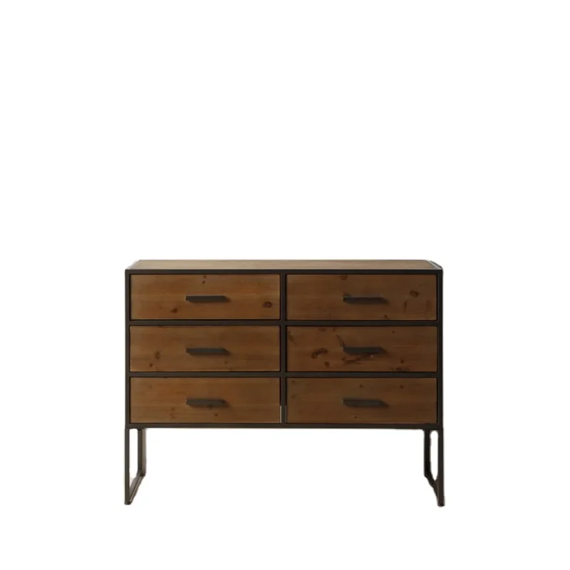 Vintage Loft Style Metal Cabinet Industrial Furniture