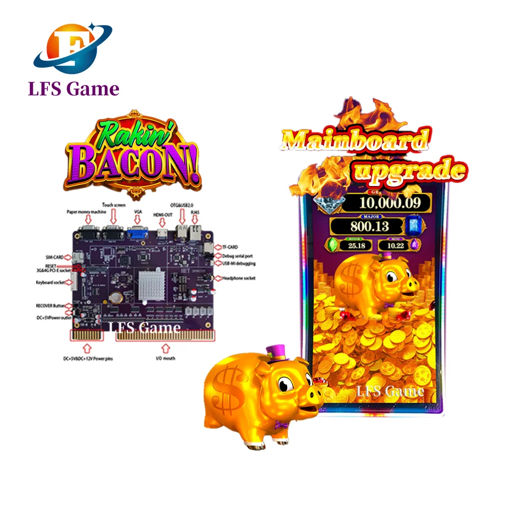 Hot Selling  Design America Rakin bacon Game Board Used for 32/43 Inch Screen  skill game cabinet