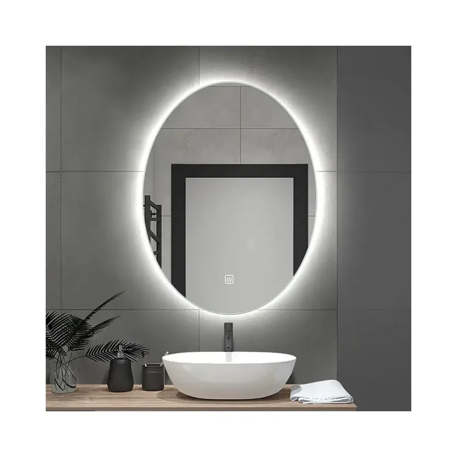 Personal Custom Back-lit Lighted Triple Color Lights Led Bathroom Mirror Waterproof Vanity Mirror With LED