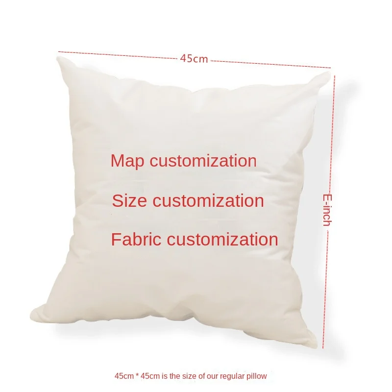 New plush country text pillow home decoration sofa rich Year case wholesale