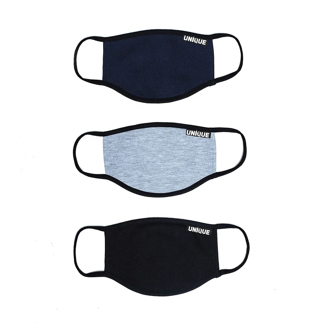 Mouth Face Mask Dustproof Breathable Women Men Cotton Riding Mask custom logo printing anti Flu Fabric Face Masks