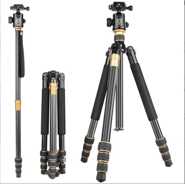 Professional manufacturer customization carbon fiber Professional manufacturer customization telescopic tripod camera holder