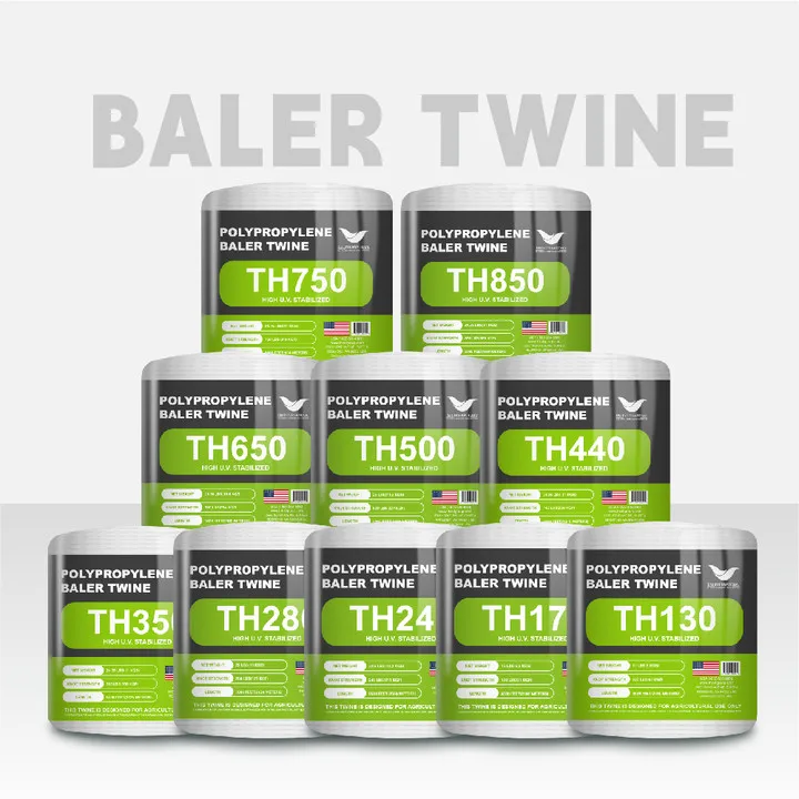 American manufacturers Agriculture packaging High Density Hay Baler Twine for round square baler machinery