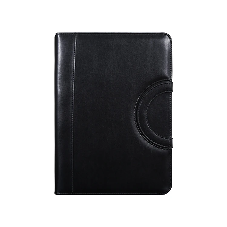 Черный рекламный хит продаж Amazon многофункциональный деловой портфель из искусственной кожи на молнии коричневый роскошный портфель