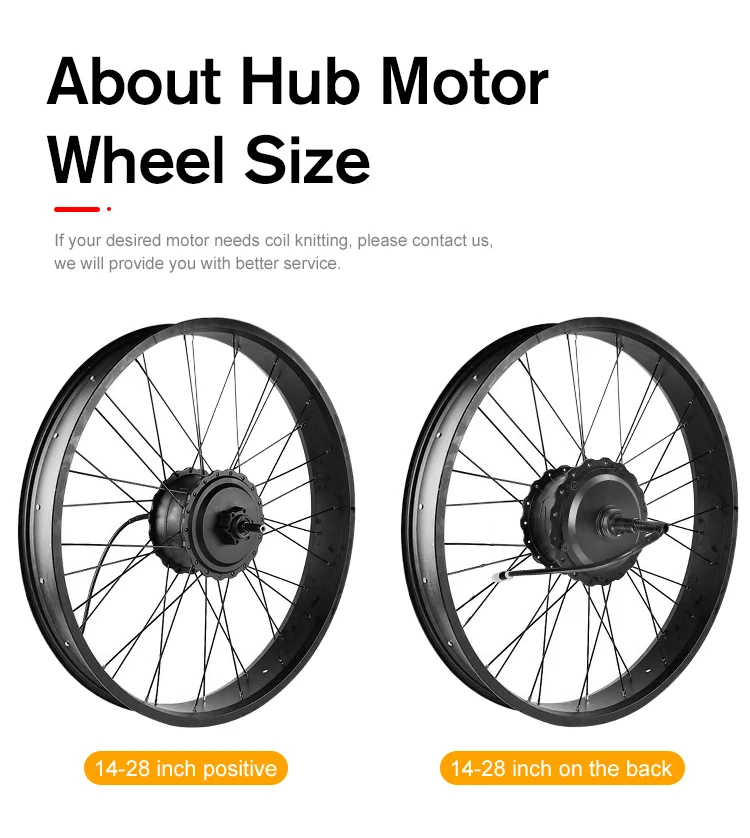 Powerful bafanc 48 v 350 1000 w 20inch 26inch fat hub brushless geared electric bicycle dc d motor