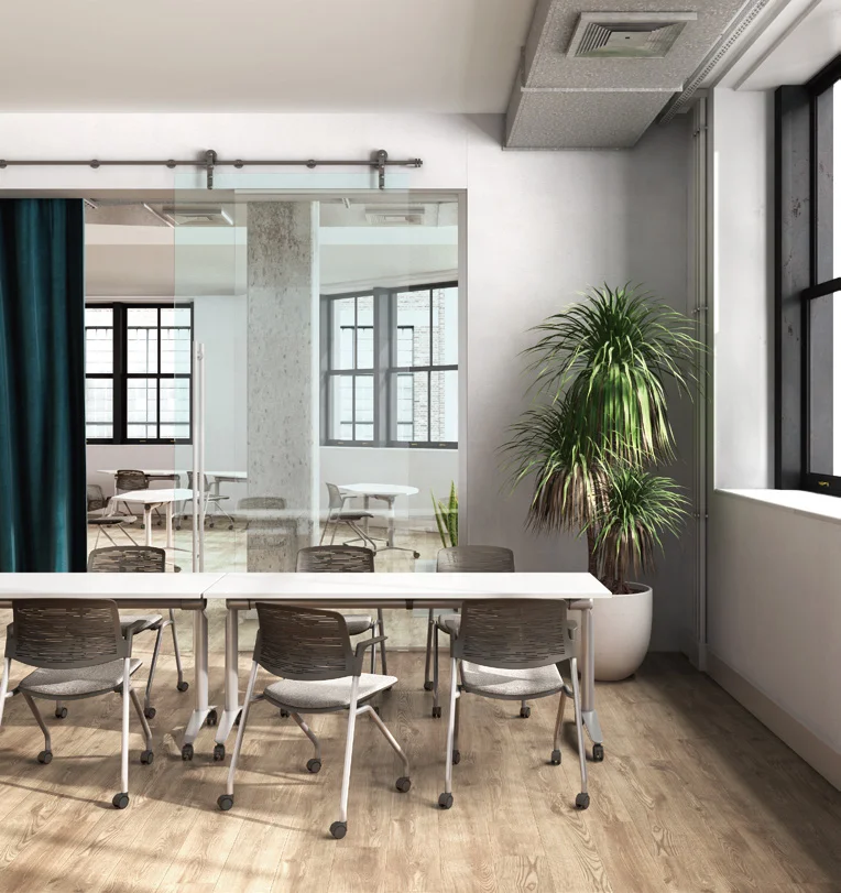 ANSI/BIFMA standard small folding nesting office table