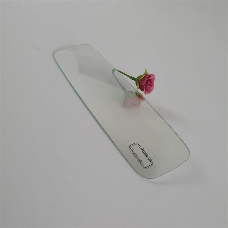 1mm 1.8mm 2.0mm 3.0mm mirror effect glass cover for two way mirror car dvr/reaview mirror