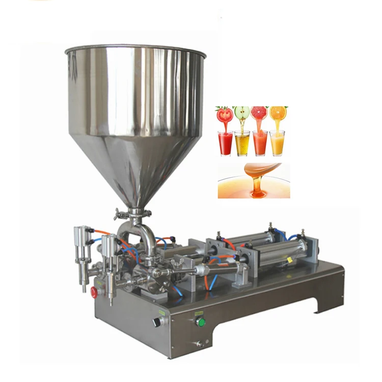 HS1000Y горизонтальная высококачественная нержавеющая сталь полуавтоматическая насадка для розлива соусов на 500 мл