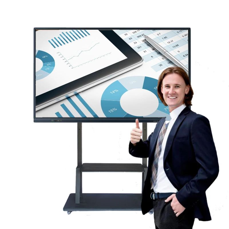 43 inches  smart interactive whiteboard for classroom