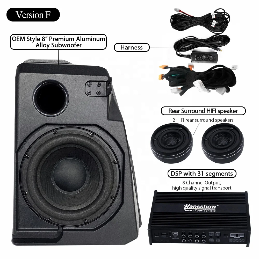 Автомобильная аудиосистема hifi объемный динамик мощный усилитель dsp сабвуфер динамики для tesla Model 3 SR