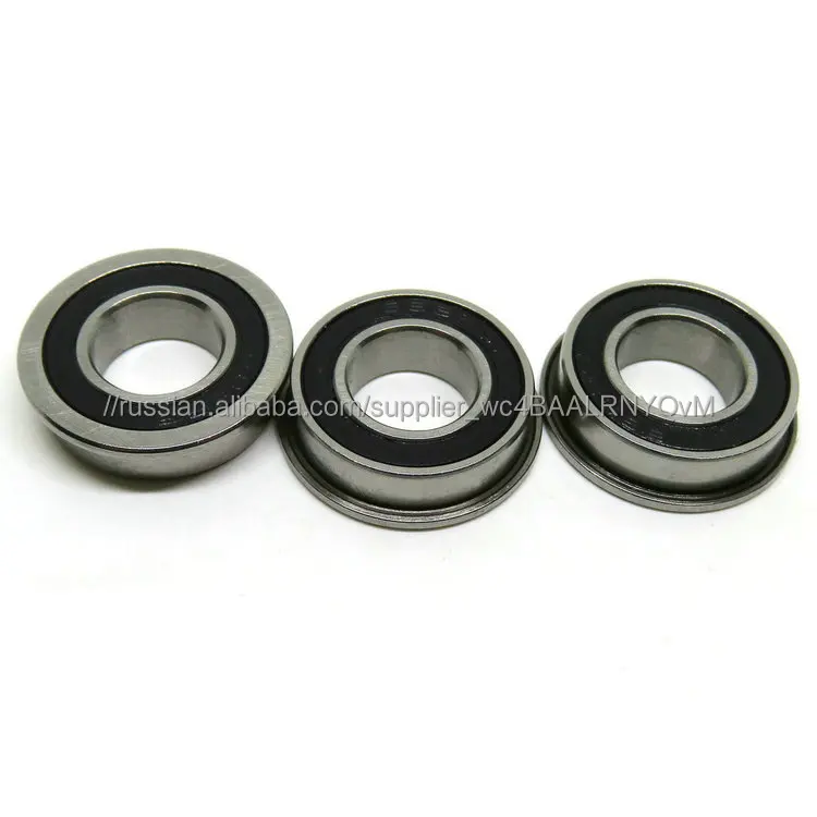 Hot Selling SF604 2RS Small Stainless Steel Flanged Ball Bearings 4X12x4mm
