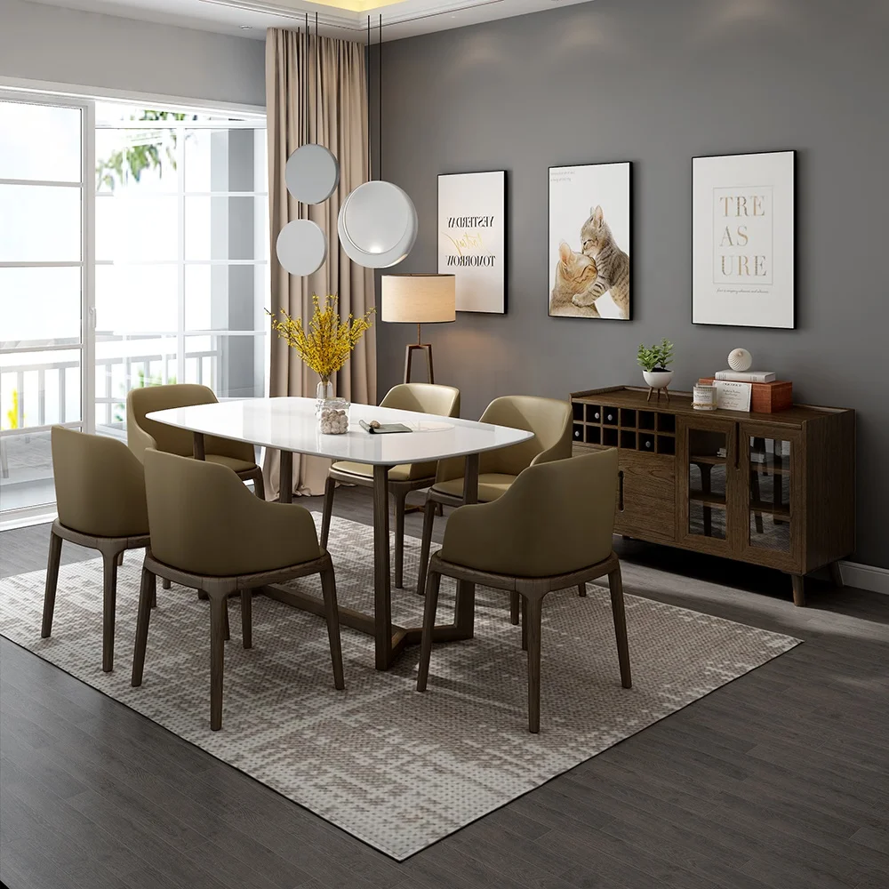 New Design Marble Restaurant Cafe Furniture Modern Coffee Table