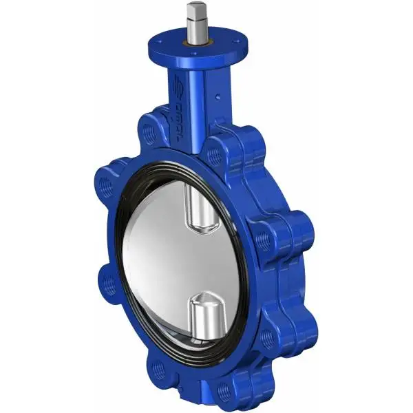 high quality water supply lugged type butterfly valves with Aluminum hand bar