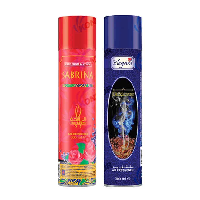 
360ml Sandalwood Lavender Strawberry Apple Jasmine Fragrance Home Use Air Freshener Spray 