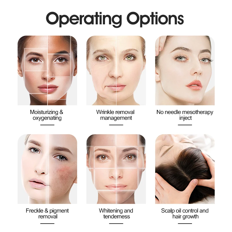 wholesale oem free Portable no needles Meso Skin Rejuvenation Injection Gun  Meso Injector Mesotherapy Gun