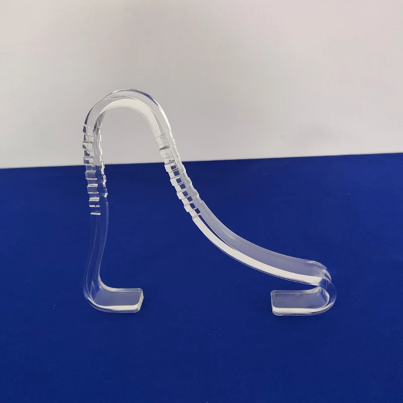 Acrylic Clear Shoe Display Store Form Insert Acrylic High Heel Form Insert