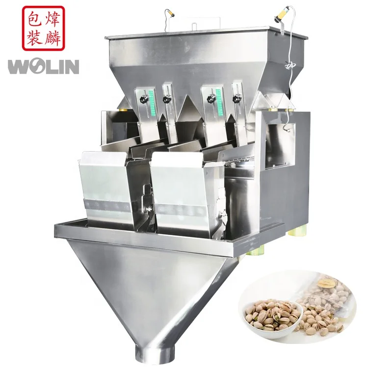 pean nuts beans granular product single head linear weigher