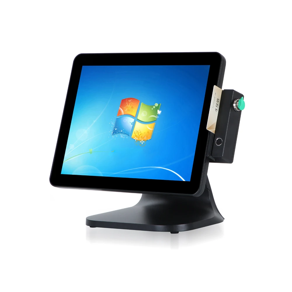 Factory direct selling price 15 inch capacitive touch screen pos terminal windows pos system all in one pos
