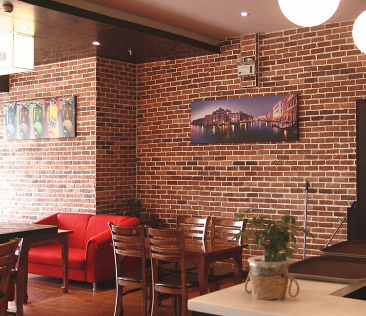 Interior Solid Surface Artificial Stone Wall Tiles Eco-Friendly Rustic Style Ceramic Brick Paneling for House and Hotel