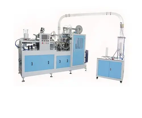 Disposable one time use paper cup forming machine