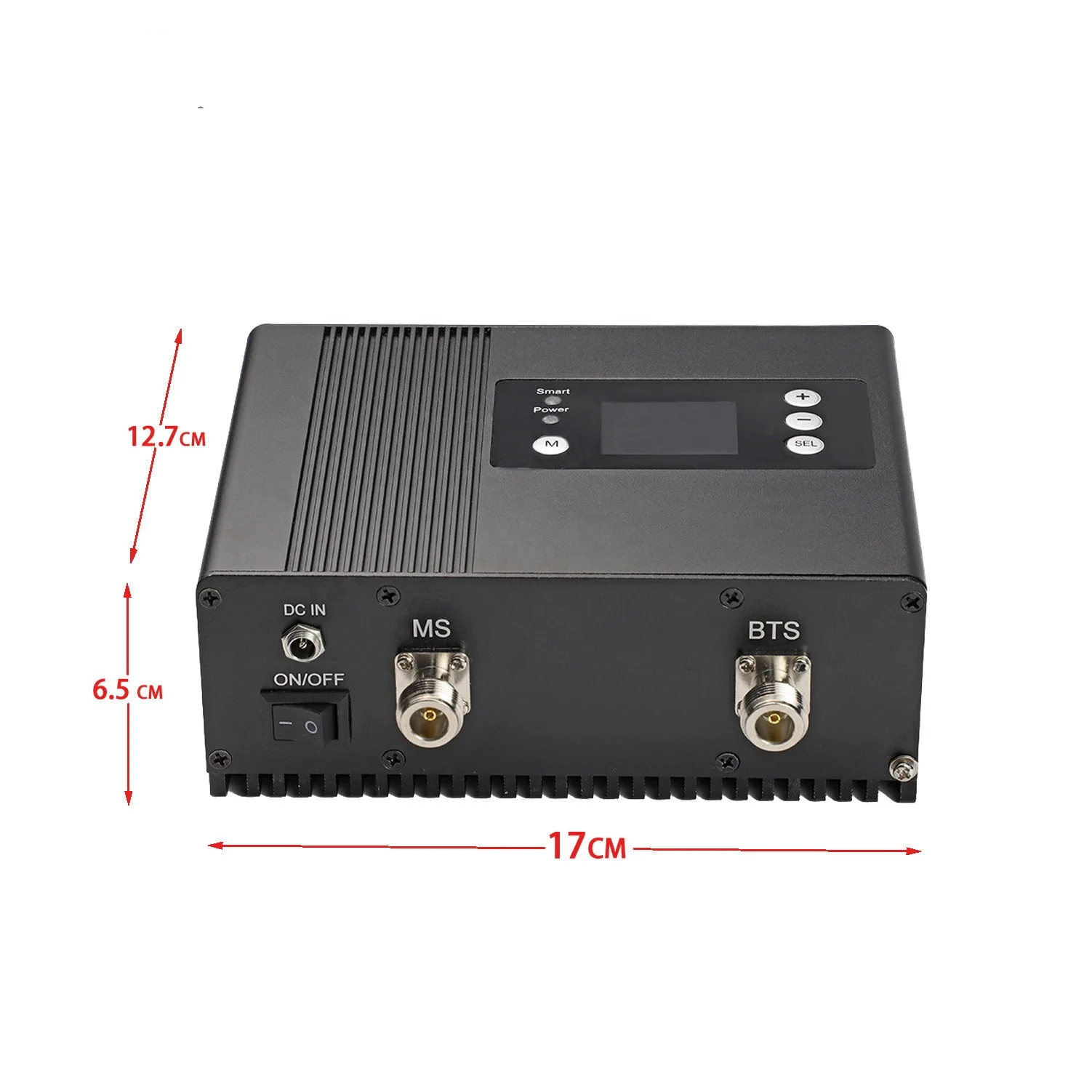 Dropshipping amazon Real time out power show 23dBm GSM900 LTE 4G 1800MHz Dual Band Smart Mobile Signal Booster 3G 4G Amplifier