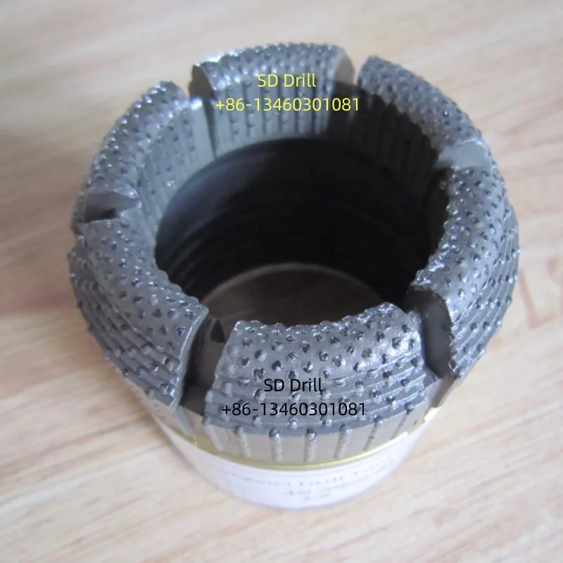 NMLC surface set diamond core drill bit