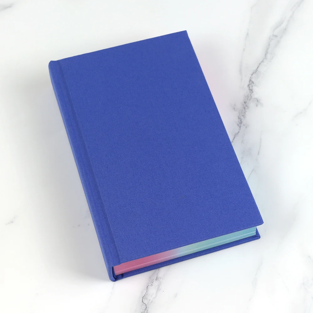 High Quality  Custom Hardcover Sewing Binding Spray Edge Hot Stamping Book Printing