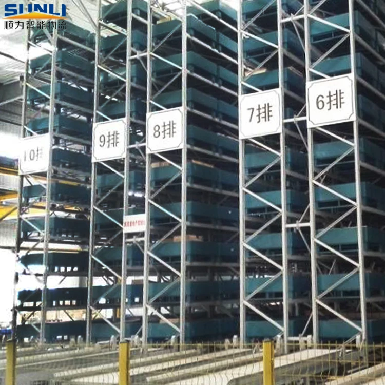 Automated AS&RS Pallet Storage Racks warehouse rack automatic Storage System Steel Q235B/LIAN Steel RAL System SL-AS004