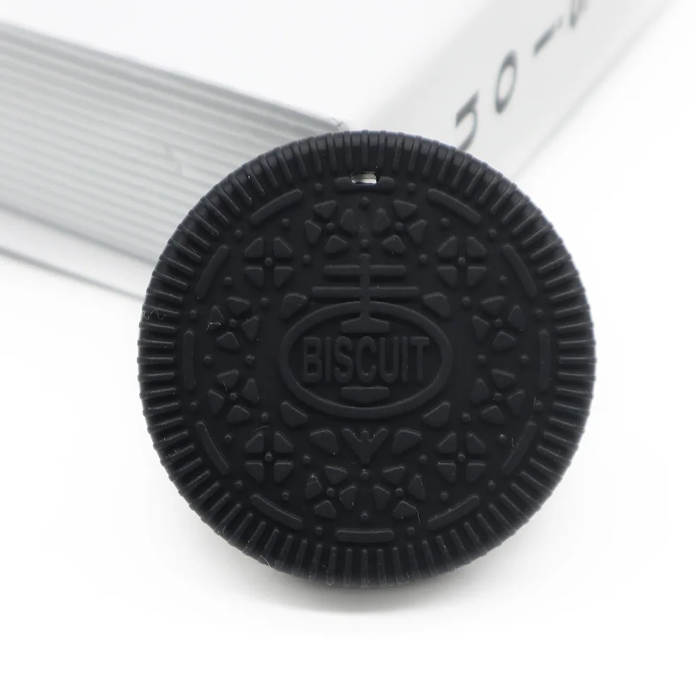 Oreo hotsale baby toys teether baby custom creative BPA free silicone baby teether