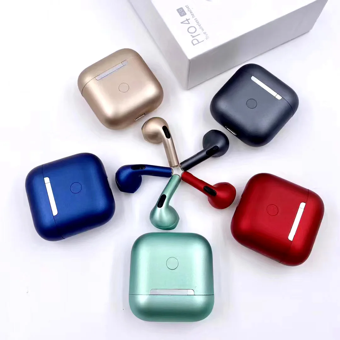  Купить оптом Air Pro 4 In-Ear Mini Pods TWS беспроводные наушники-вкладыши Водонепроницаемая гарнитура BT 5 0