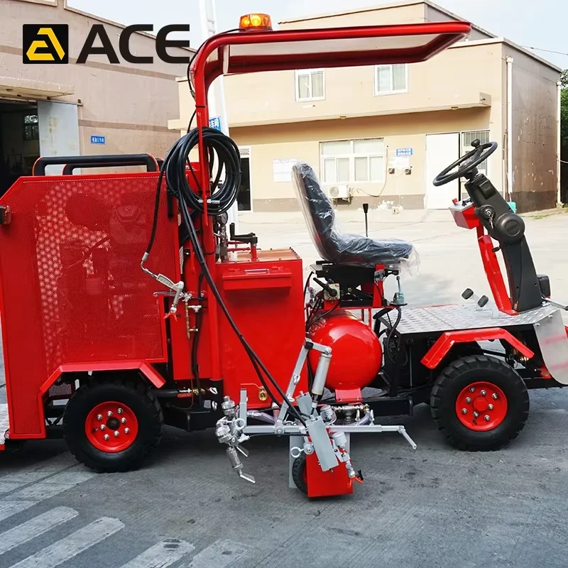 Hot Sale Line Striping Driver With Thermoplastic Road Marking Machine Road Marking Machines Sale In South Africa