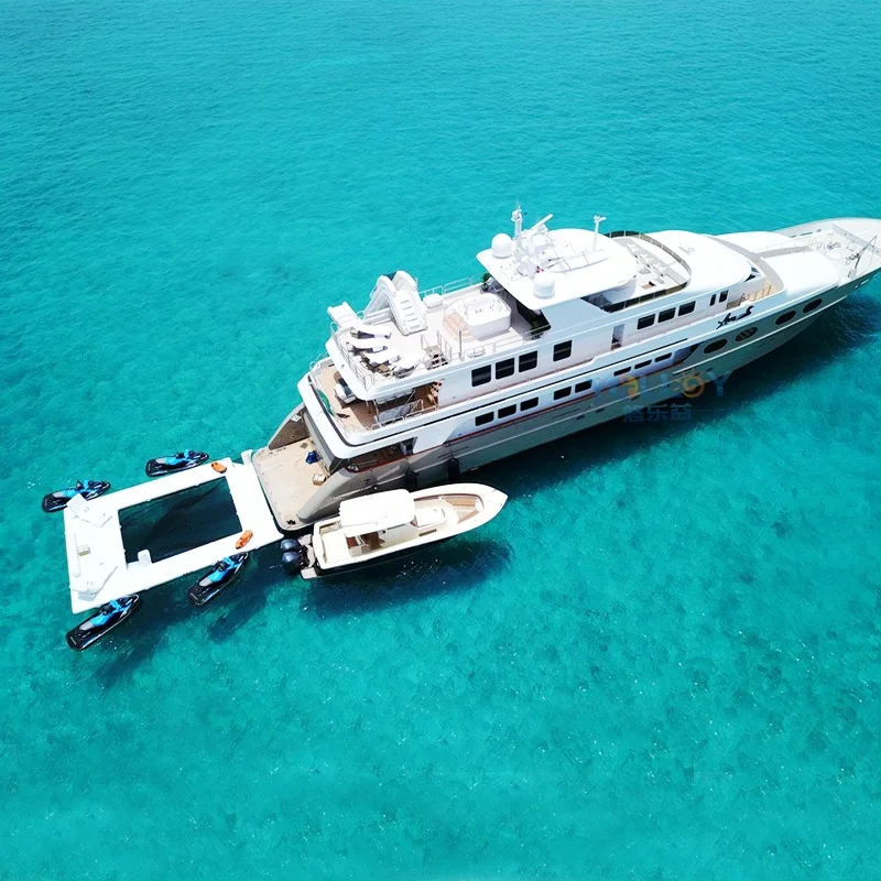 Customized Portable Inflatable Waterproof PVC Floating Ocean Yacht Inflatable Sea Swimming Pool