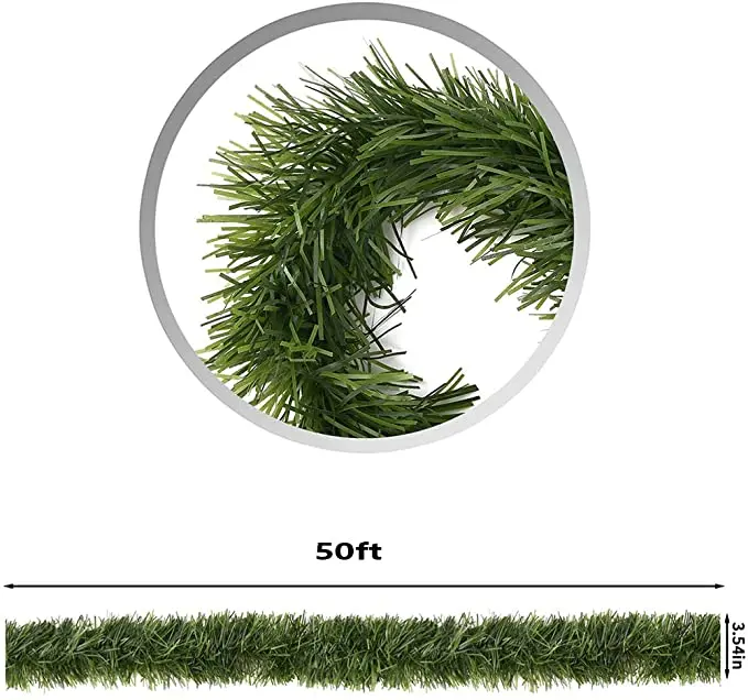 
holiday indoor party Pine Garland artificial Green garland 