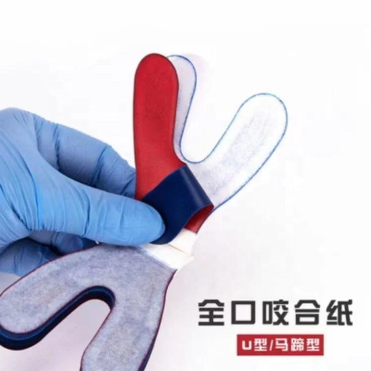 Micron Bite Disposable Y-Shape Articulating Paper in Red/Blue Low Price Wholesale