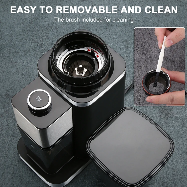 Professional conical burr coffee grinder machine buy grinders and accessories commercial coffee bean grinder