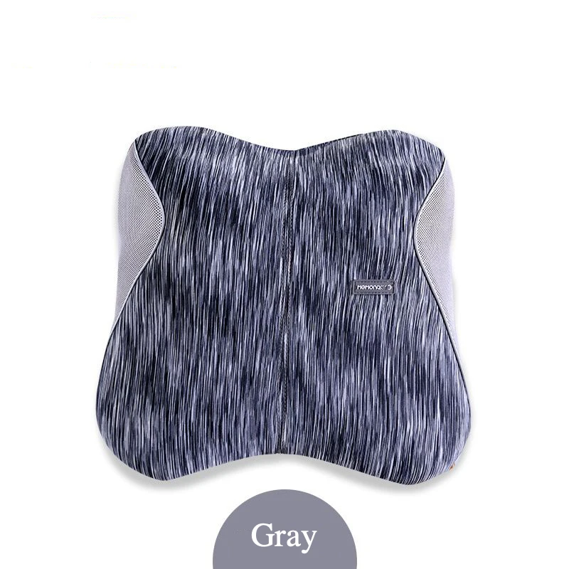 New Design Custom Logo and Package Protect Pillow Twist Memory Foam Car Seat Headrest Pillow Travel Rest Sleeping Cushion