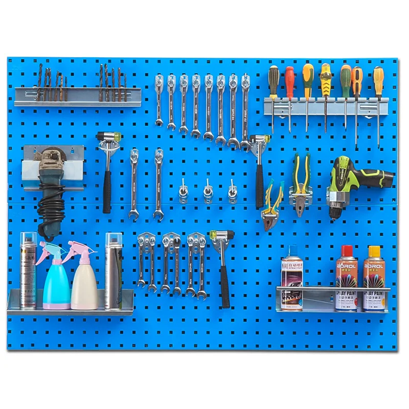 Стеллаж для хранения инструментов настенный стеллаж инструменты подвесные доски
