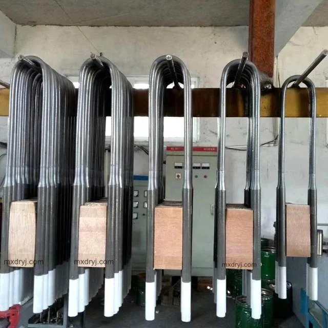 Mingxin 1700C 1800C not lacro3 elements mosi2 moly heating elements