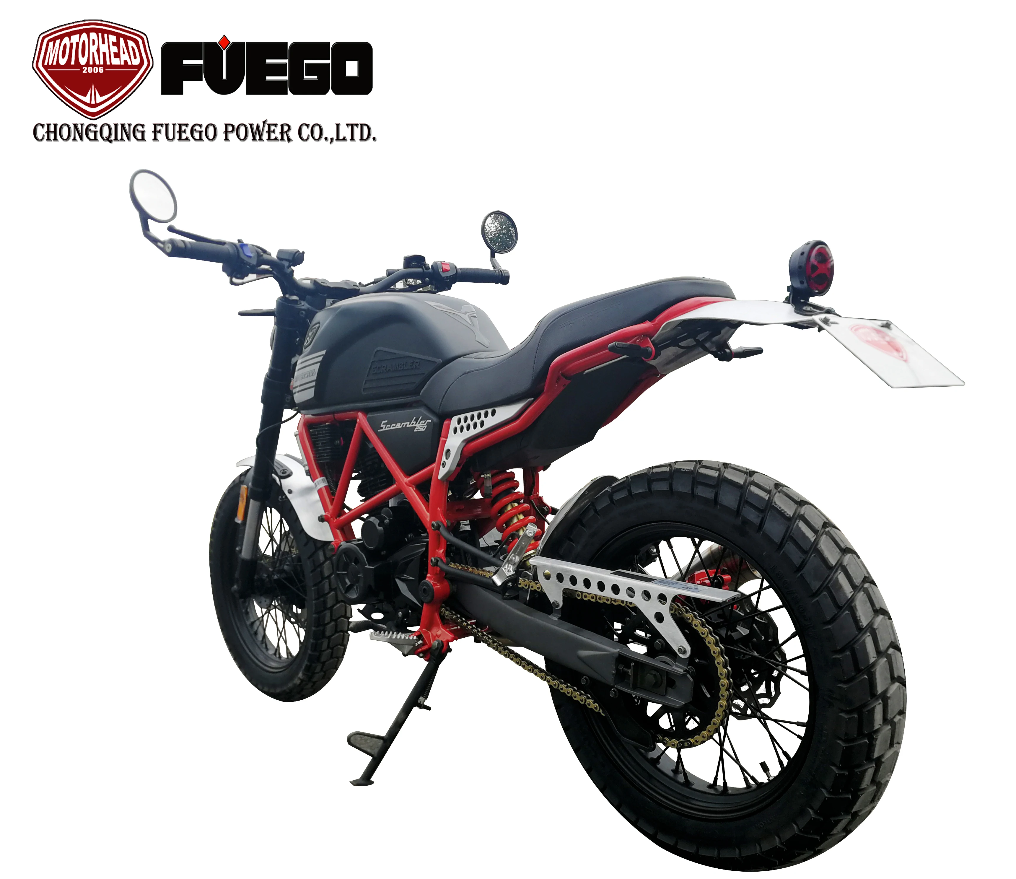 China 250cc 300cc dual sports motorcycle