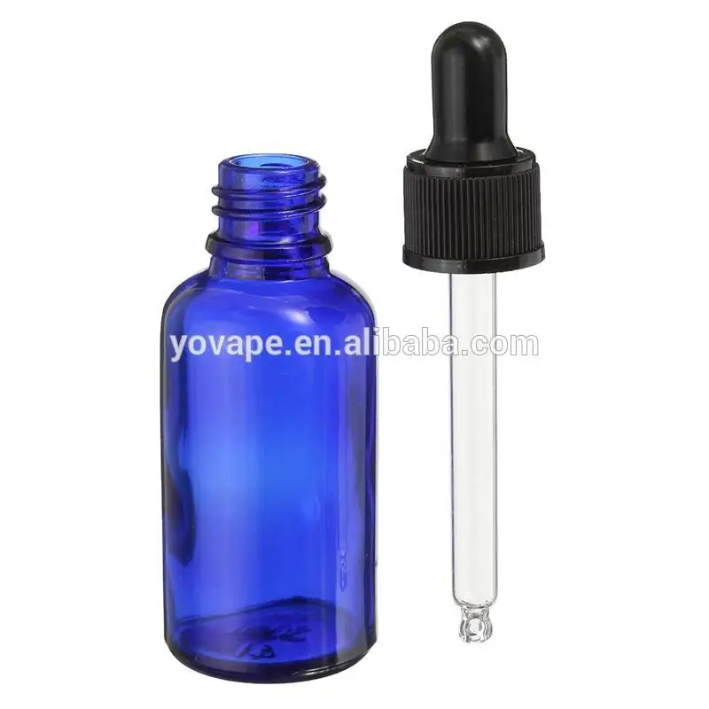 Dispensing essential oil massage oil 5ml 10ml 15ml 30ml 50ml 100ml clear amber cobalt blue skin care serum glass dropper bottle