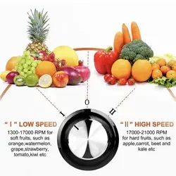 Portable kitchen electric big mouth juice extractor Multi-functional home centrifugal juice extractor
