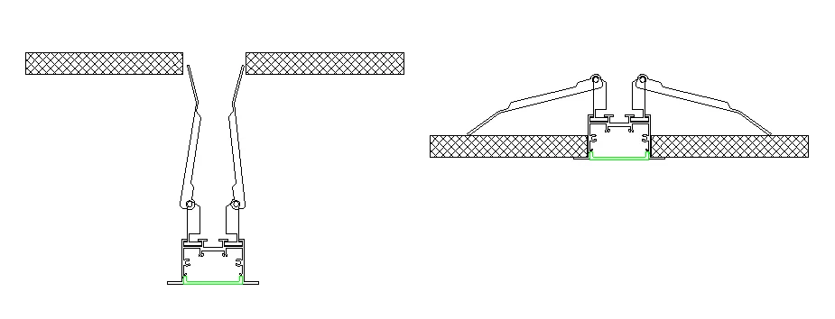 Factory Customized High Quality PC Diffusion Mask Strong Light Transmission Optical Stability TL5125 LED Linear Light