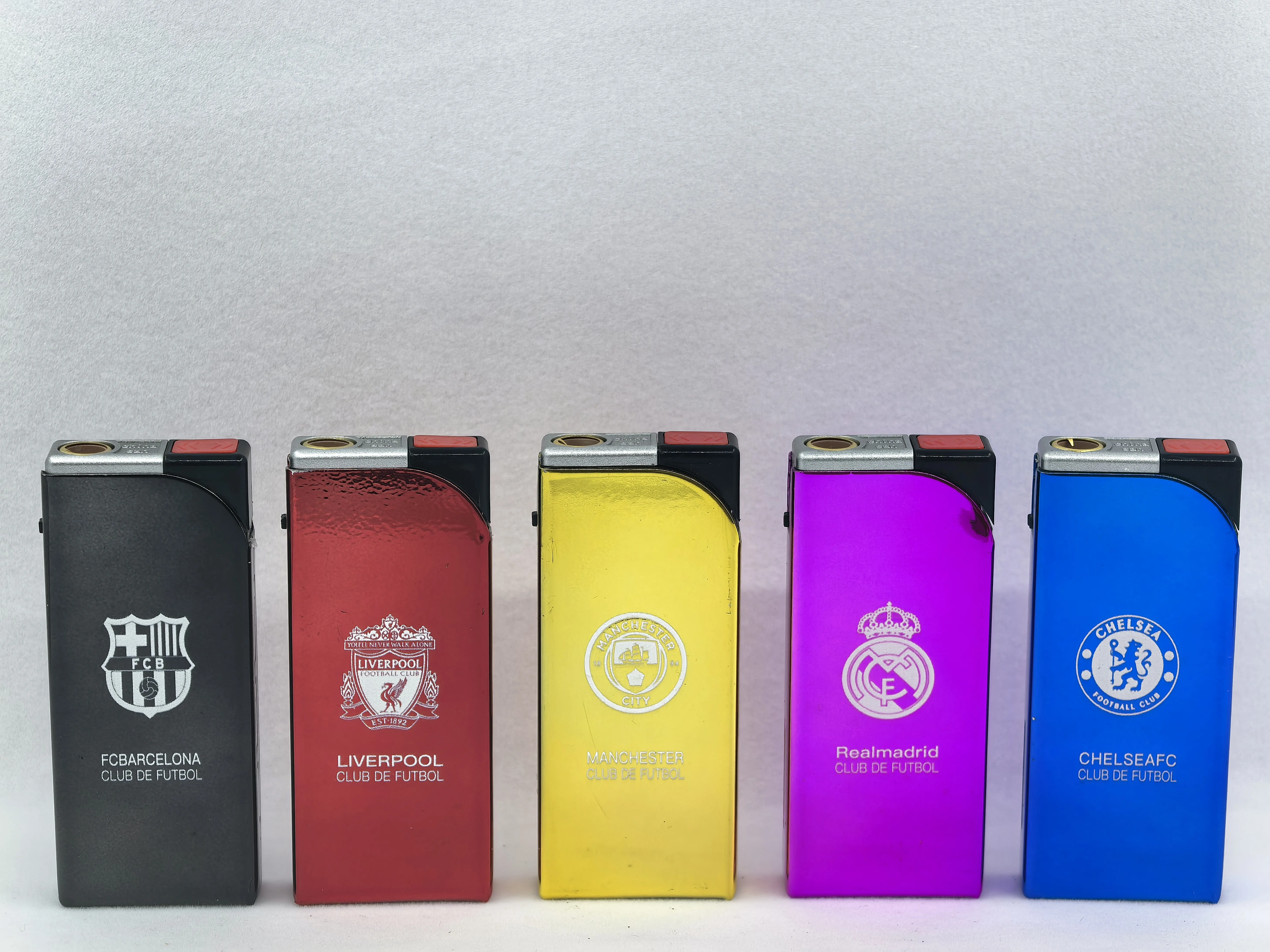 jet torch flame refillable metal cover electric butane gas cigarette lighter