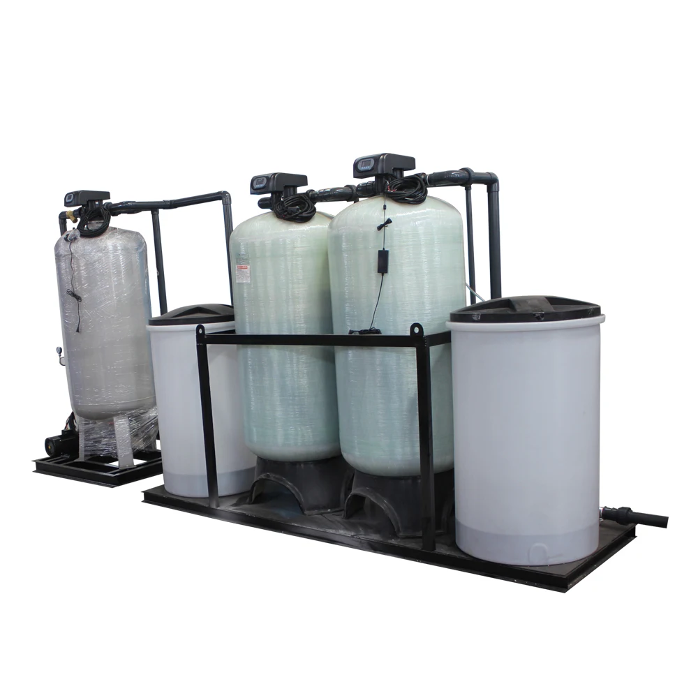 Ion Exchange Resin water softener For Heat Exchanger System