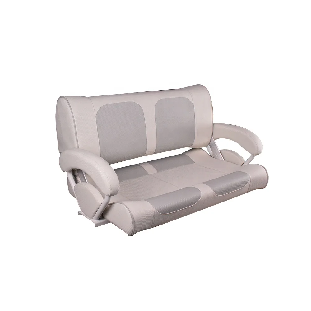 Marine Deluxe Double Flip-Back Seat Bench seating for Yacht