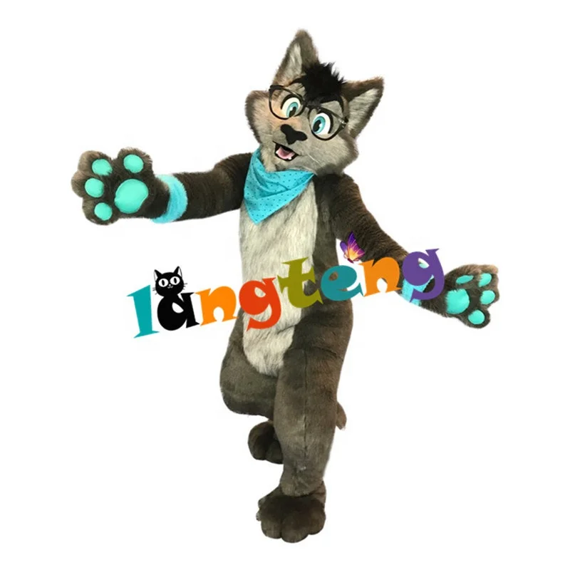 N325 Fox Dog Husky Wolf Made In China Sports Animal Mascot Costume