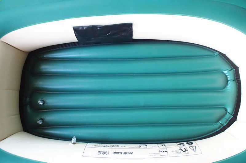 Portable PVC Folding Inflatable Kayak for Lake Usage Thickened Rubber Drifting Pontoon Engine Combo Set for Fishing Rowing Boats