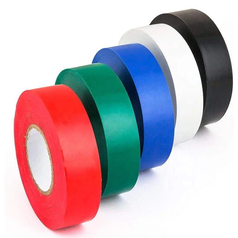 New Arrival 10-Year Fire Retardant PVC Black Electrical Tape Insulating High Voltage Applications
