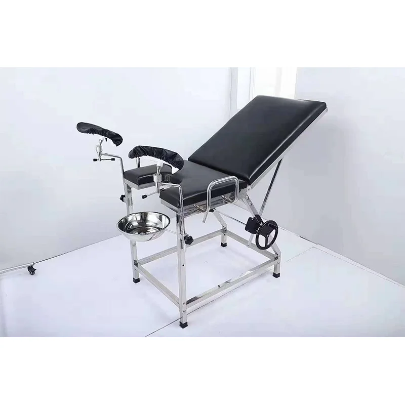  gynecological stainless steel examination bed table